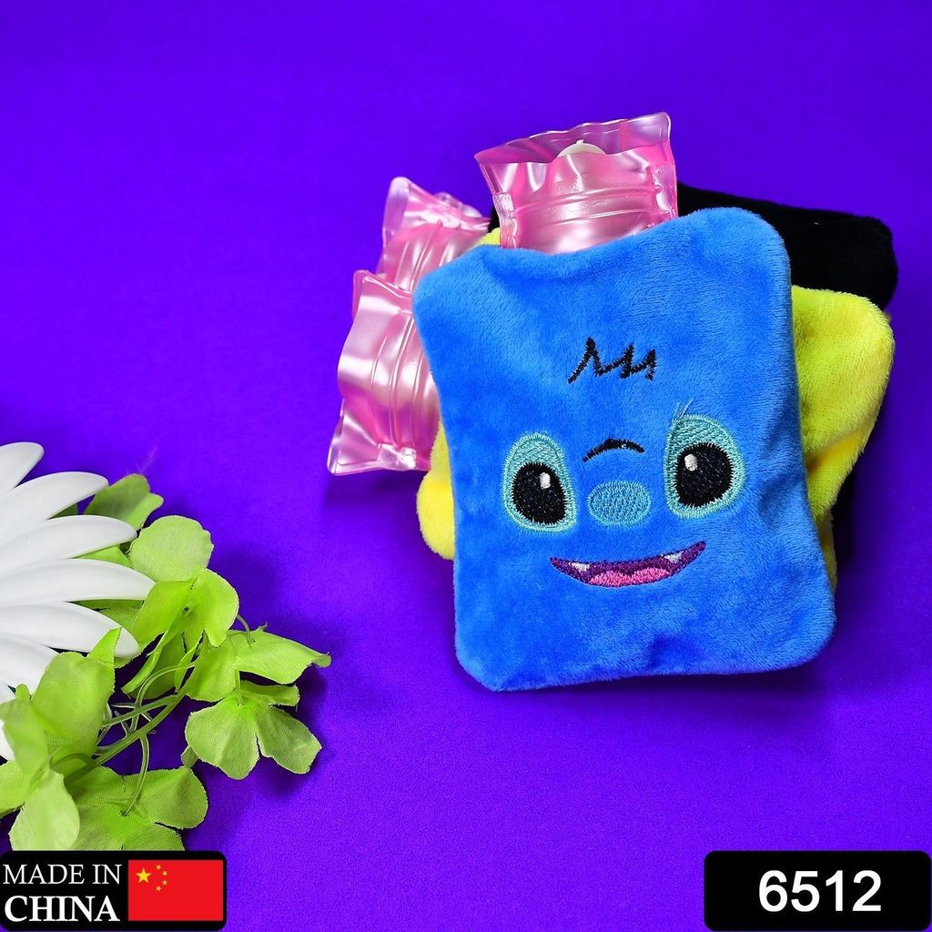 Blue Stitch Hot Water Bag - Small Size with Cover for Pain Relief & Warming view 2