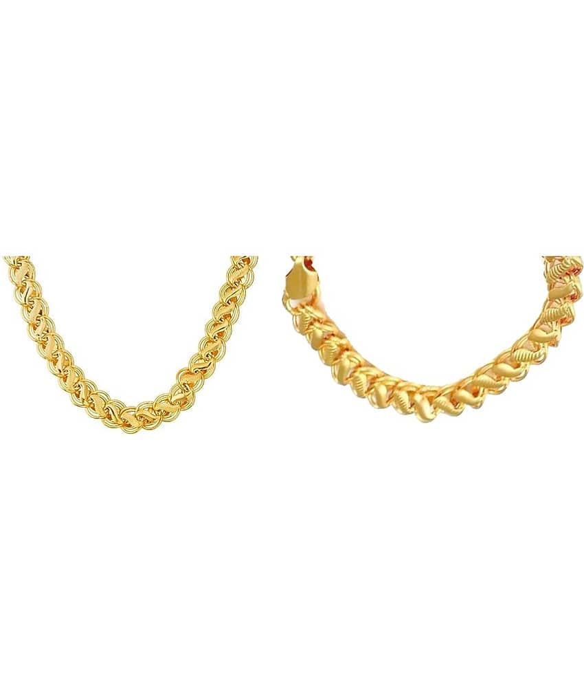 JIPPA Gold Plated Chain ( Set of 2 ) view 2