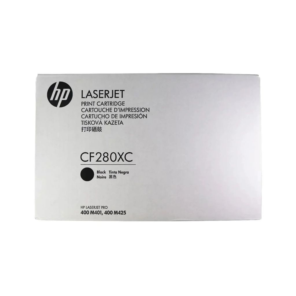 HP 80X High Yield Black Original LaserJet Toner Cartridge (CF280X) view 2