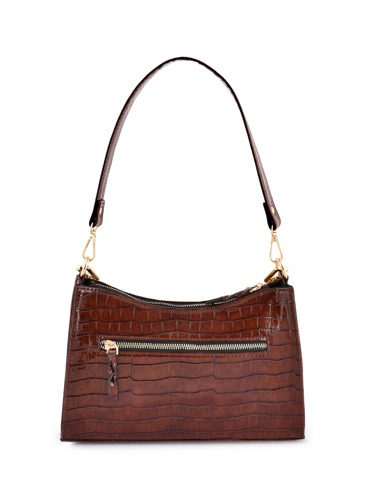Lychee bags Women Pu Croco Finish Shoulder Bag view 2