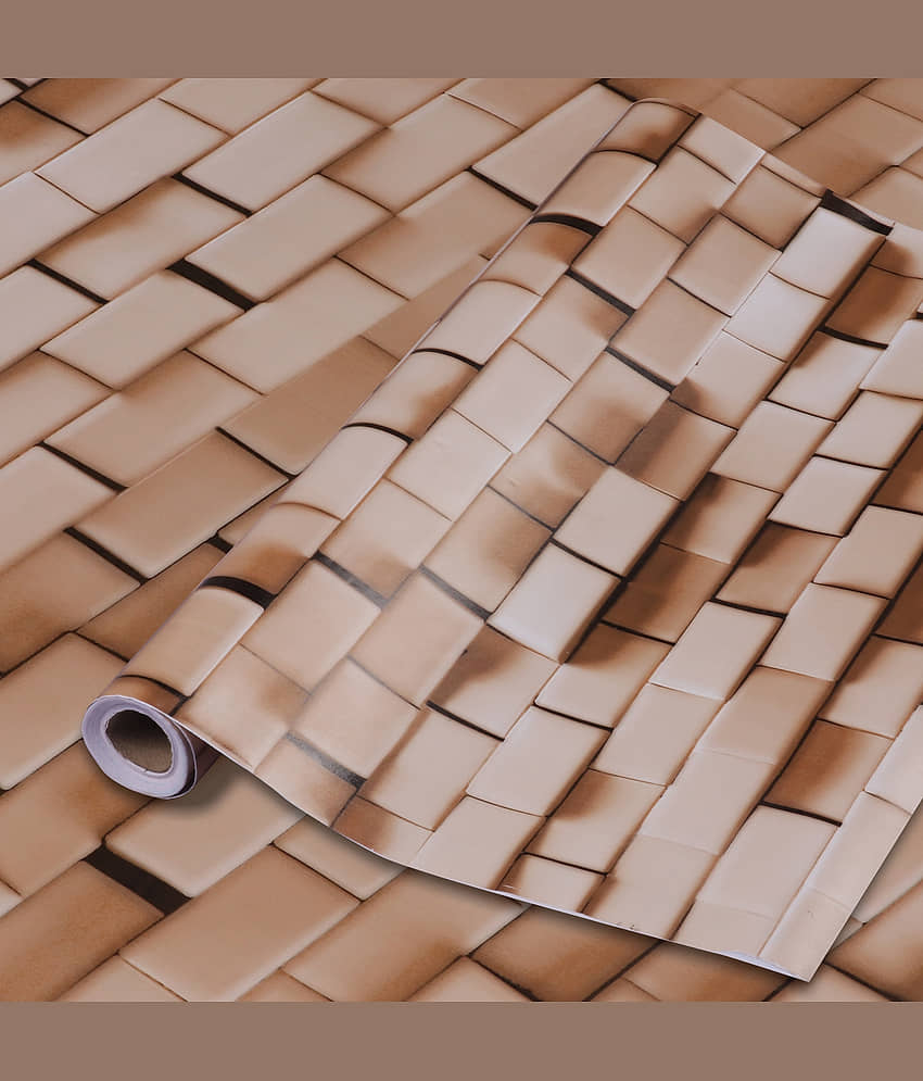 KAAF Abstract 3D Wallpaper ( 40 x 500 ) cm ( Pack of 1 )