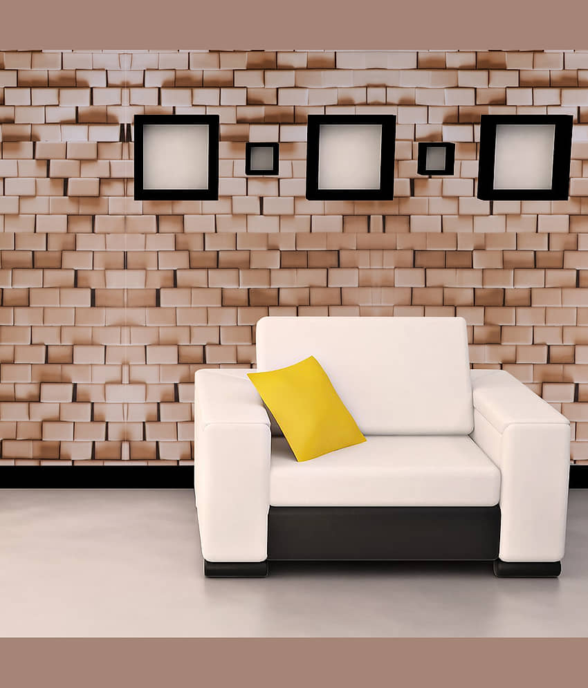 KAAF Abstract 3D Wallpaper ( 40 x 500 ) cm ( Pack of 1 ) view 2