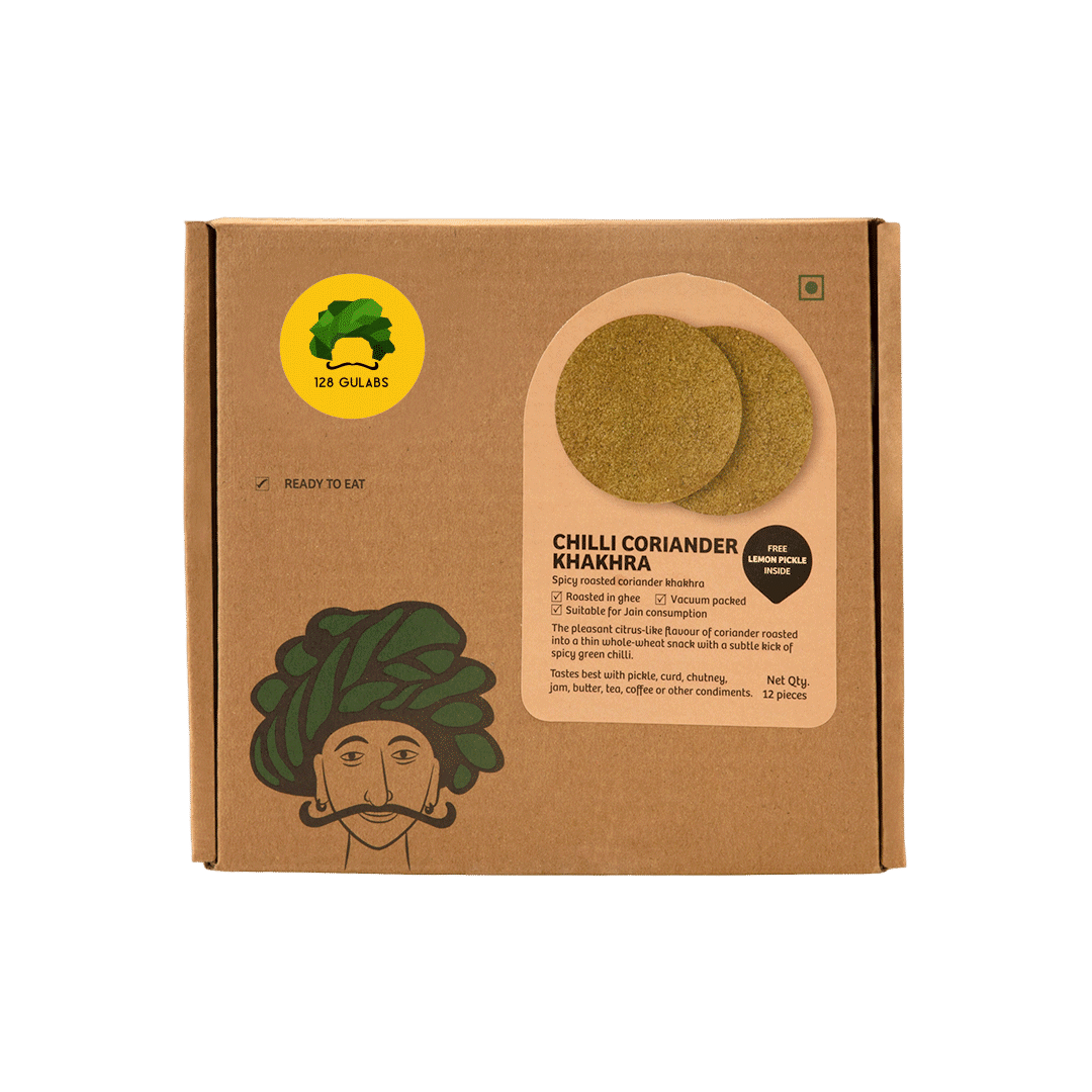 Chilli Coriander Khakhra, 12 Pcs view 2