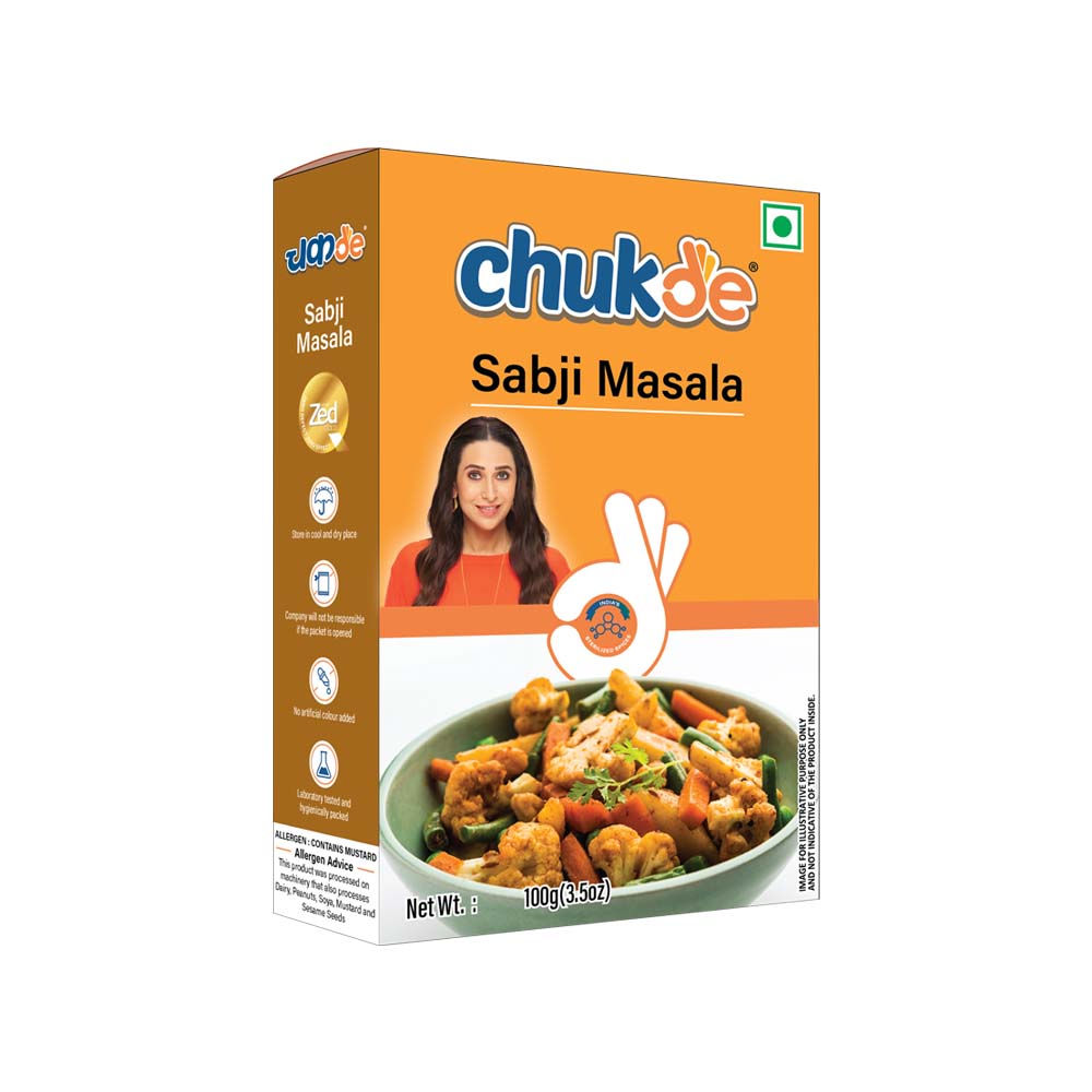 Chukde Spices Sabji Masala, 100 gm view 2