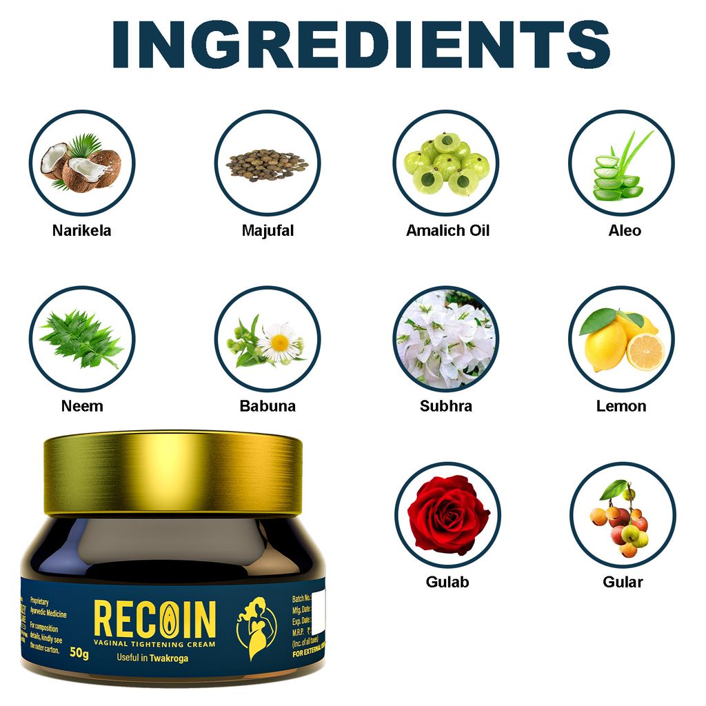 Nutriley Recoin Cream - Vagina Tightening Cream (50 Gms) view 2
