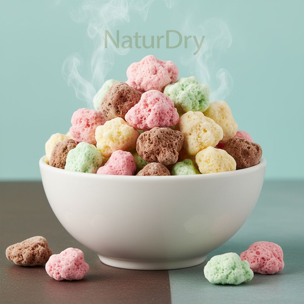 NaturDry Freeze-Dried Frost Bite Ice Cream | Lightly Sweetened, Gluten Free | Healthy Snack | 20g view 2