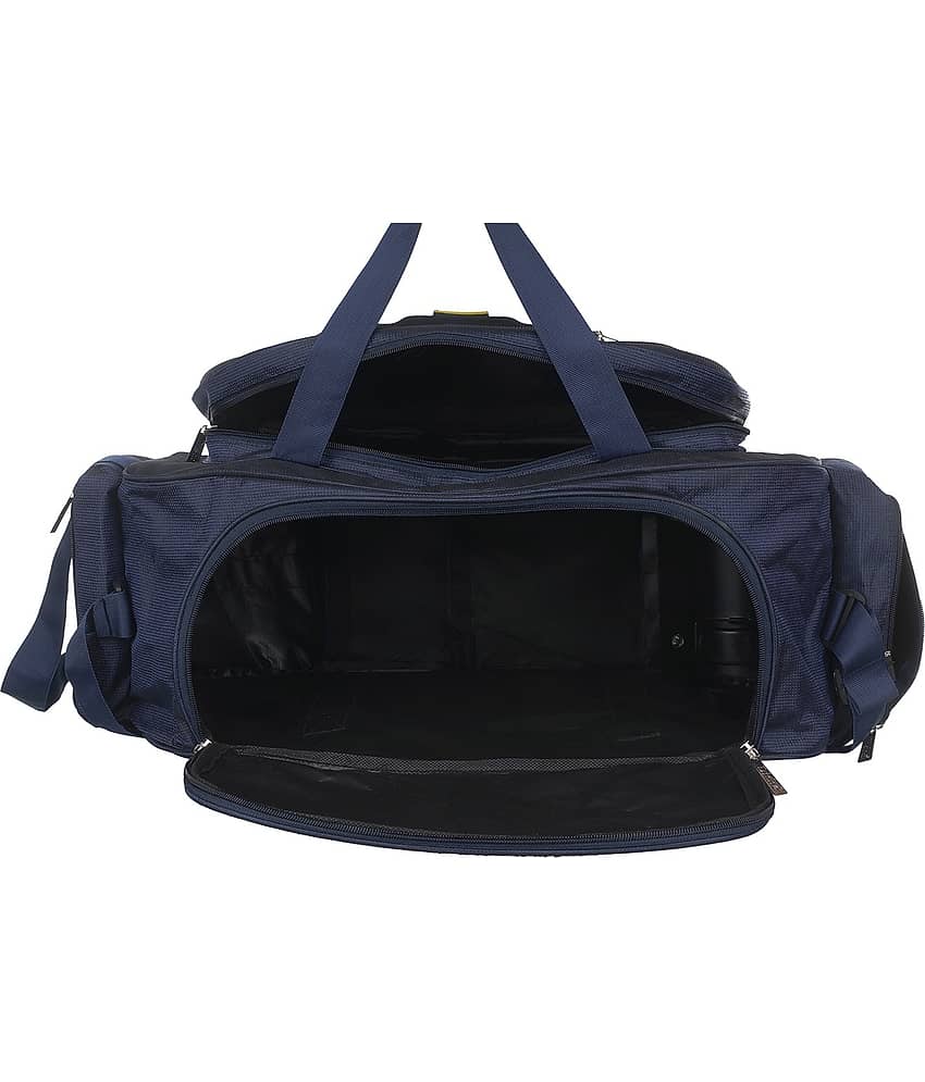 FEDRA - 40 Ltrs Blue Polyester Duffle Bag view 2