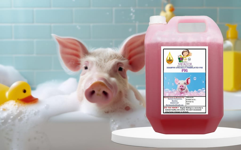 Swacch Shampoo Specially Formulated for Pig (5 Litre) Jasmine view 2