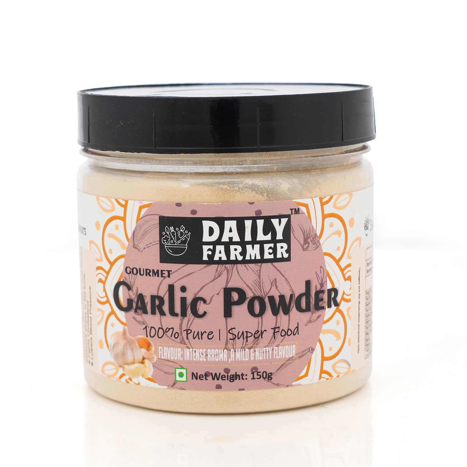Daily Farmer Dehydrated Garlic Powder, 150 gm