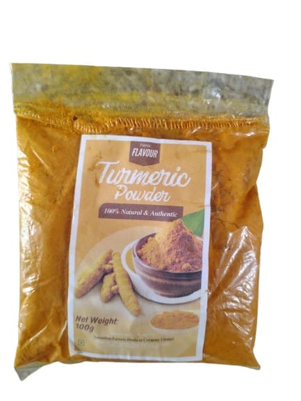 New FLAVOUR 100% Natural & Authentic Turmeric Powder 100g view 2