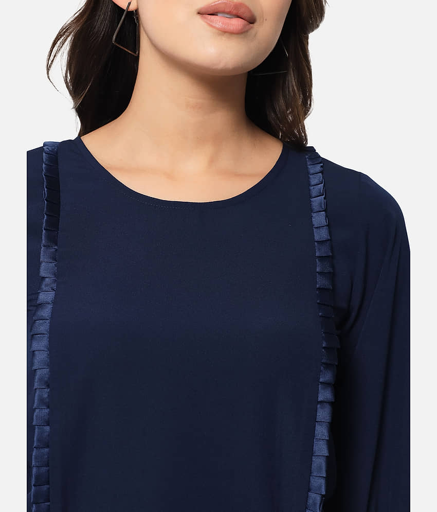 ALL WAYS YOU Women's Polyester Regular Top ( Blue ) view 2