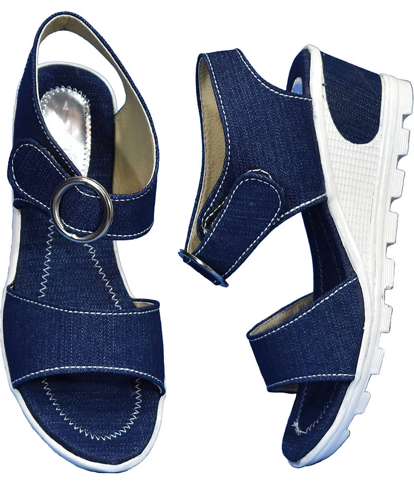 Dream Makers - Blue Women's Sandal Heels view 2