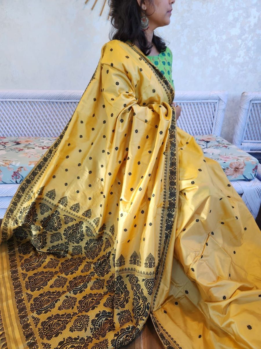 Mullberry Silk Saree view 2