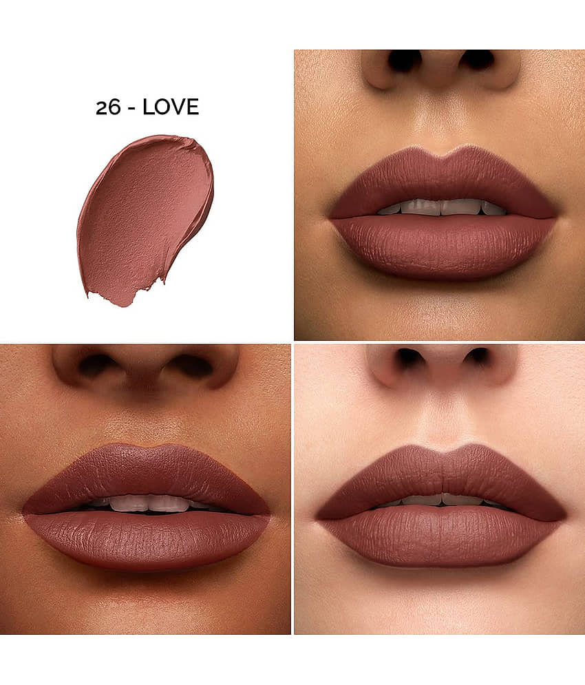 Colors Queen Pink Matte Waterproof Crayon Lipstick ( Pack of 1 ) view 2