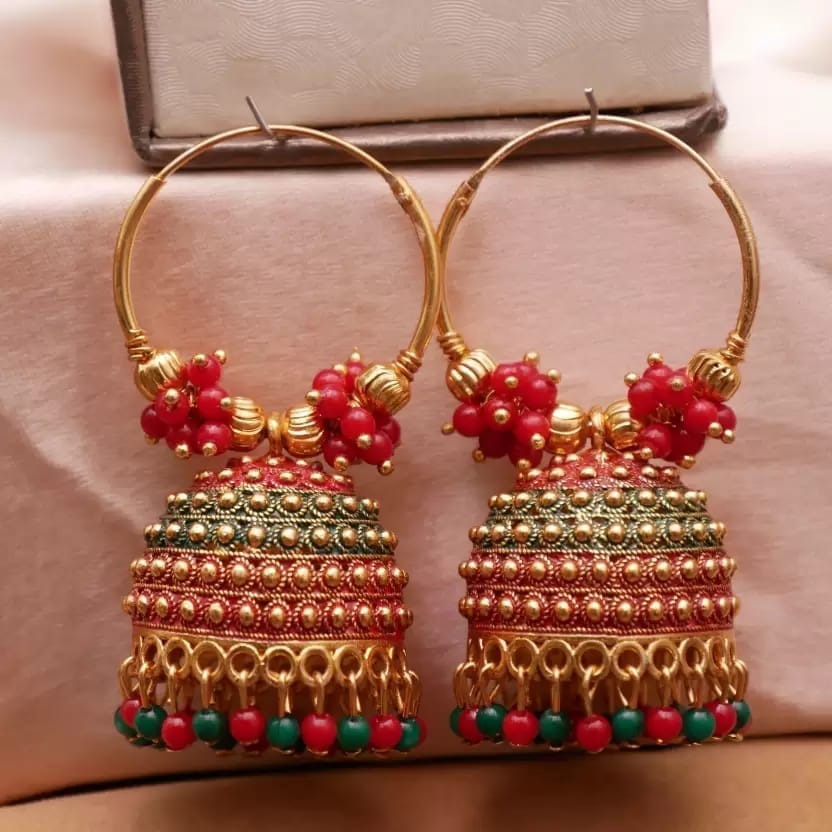 Wedding collection jhumka/eaaring for women view 2