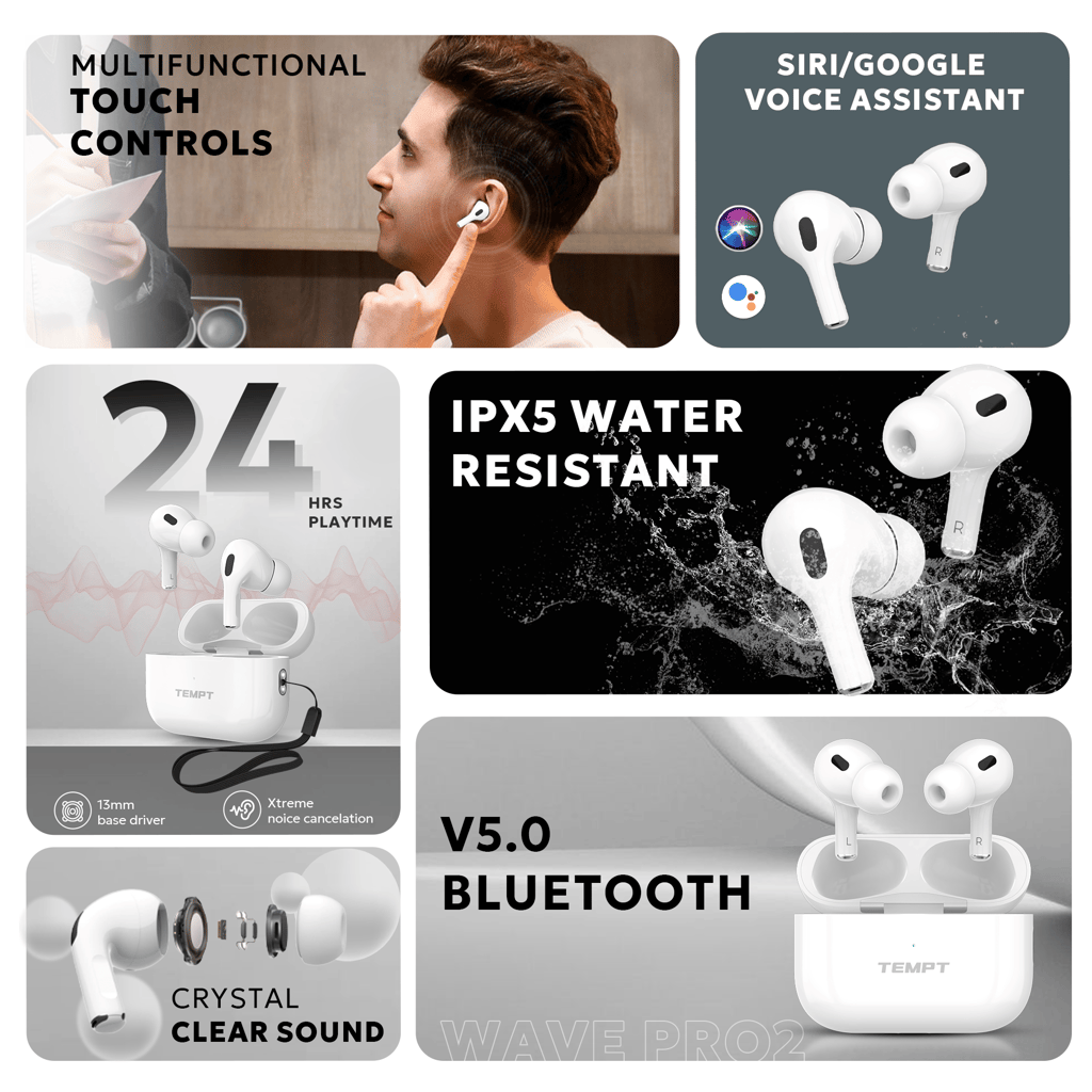 Wave Pro2 Earbuds view 2