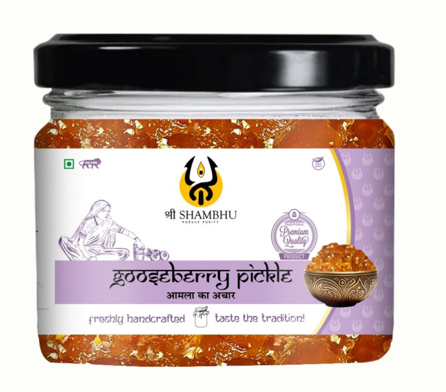 Shri Shambhu | Amla Pickle | Gooseberry Pickle | Pure & Tasty - Mango Pickle