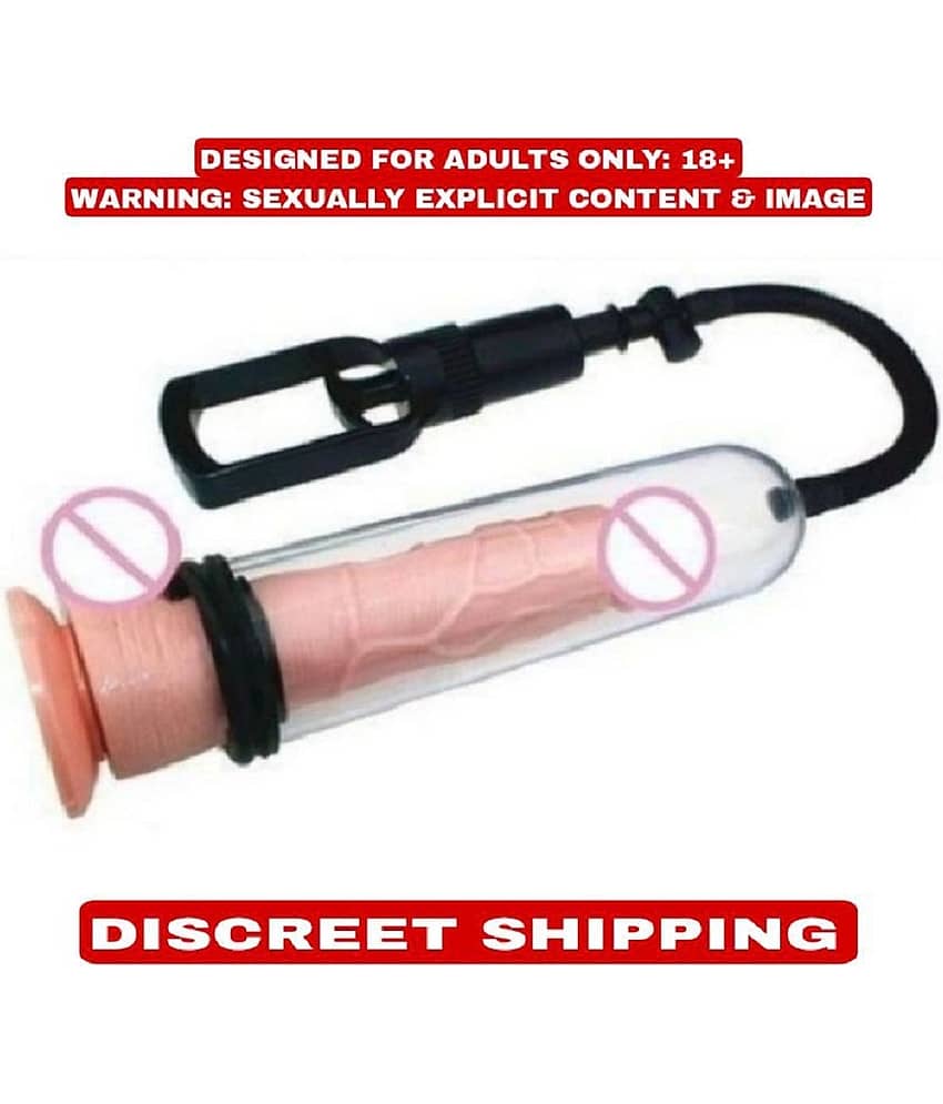 PENIS VACCUM MANUAL POWER PUMP - MALE ENHANCEMENT ENLARGER PUMP FOR MEN
