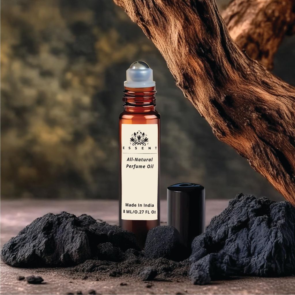 Essent Shanaya Roll-On Attar 0.27 fl. oz. (8 ml) | Long-Lasting Natural Fragrance | Alcohol-Free Perfume Oil view 2