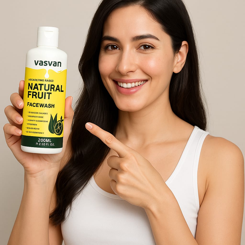 Vasvan Natural Fruit Facewash - For All Skin Types view 2