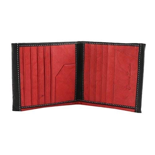 RL Black Men's Wallet (W59-BLKWITHRED) view 2