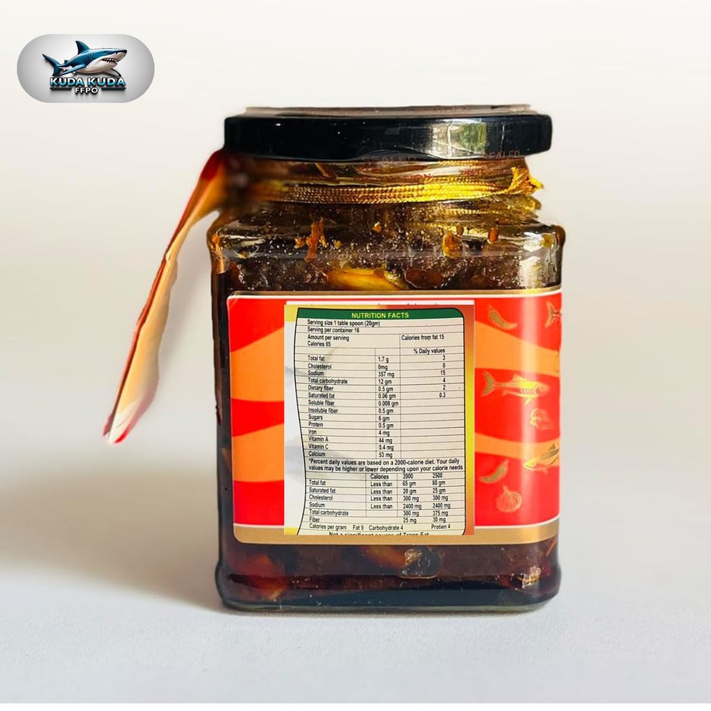 Kuda Kuda Delicious Fish Pickle -300gm view 2