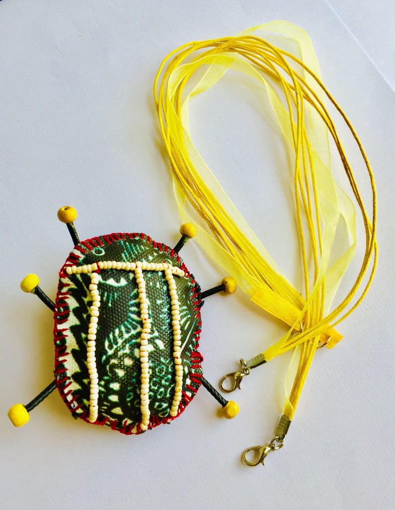 BlackWick Bug Brooch & Pendant view 2
