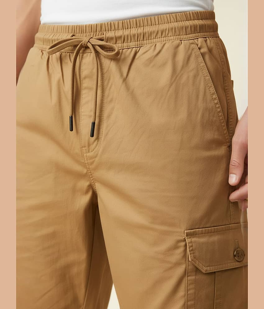 plounge Brown Cotton Blend Men's Shorts ( Pack of 1 ) view 2