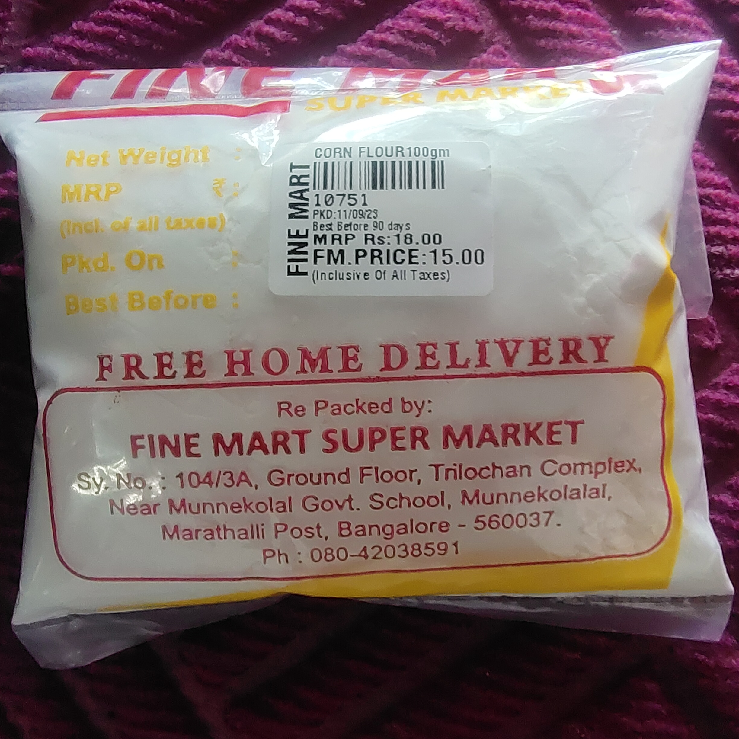 Corn flour