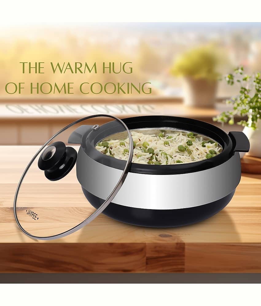 Jaypee Black Plastic Serve Casserole ( Set of 1 , 800 mL ) view 2