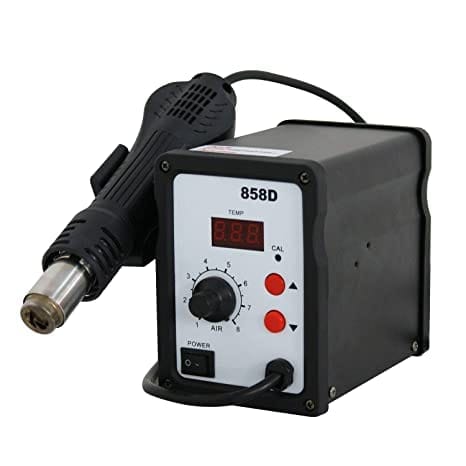 WESTMAN 858D Anti Electrostatic Rework Station SMD Hot Air Gun (Color May Vary)
