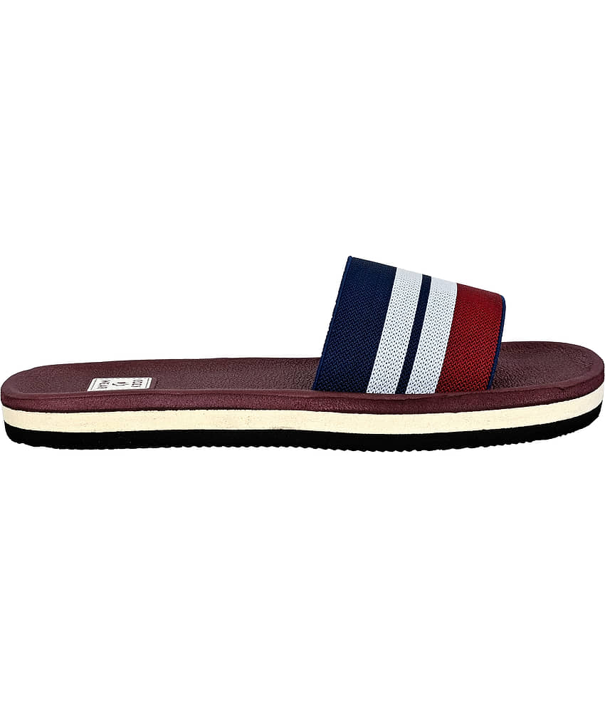 Cozy Wear Navy Blue Men's Slide Flip Flop view 2