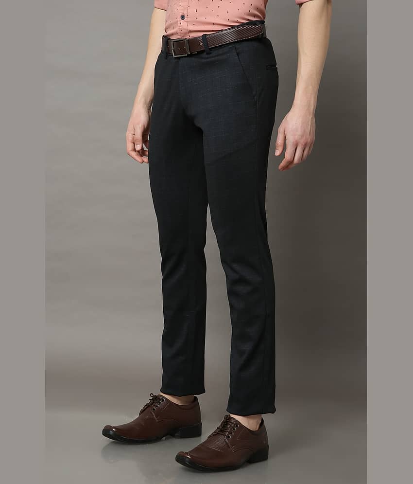 Cool Colors Navy Blue Slim Chinos ( Pack of 1 ) view 2