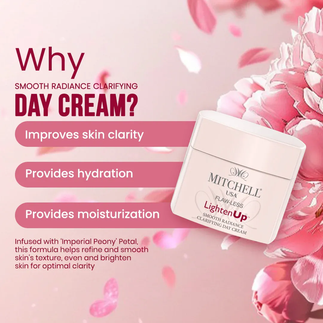 Mitchell USA FLAW-LESS LightenUp Clarifying Day Cream view 2
