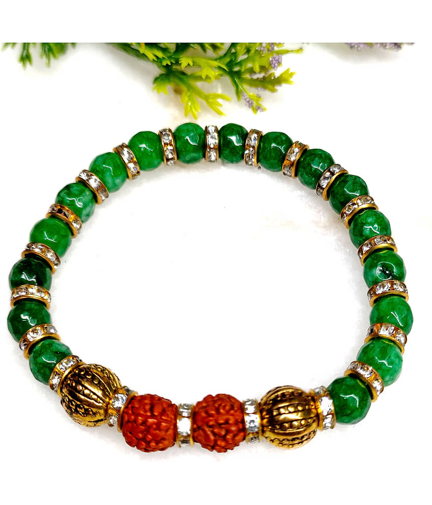 DAIVYA WELLNESS - Green Bracelet ( Pack of 1 ) view 2