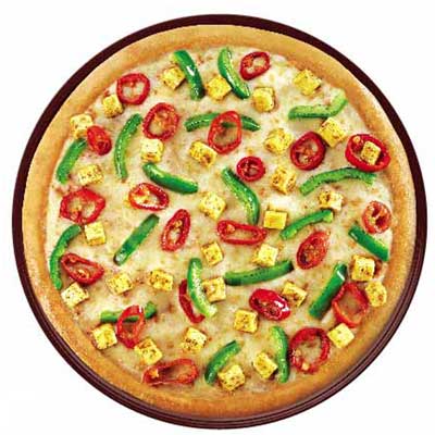 Peppy Paneer Spl. Pizza Med