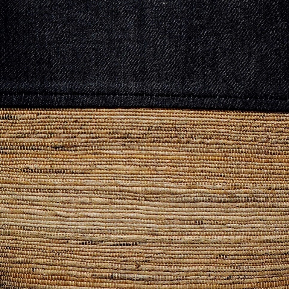 Banana Fiber V Bag Denim Bag (1TGABAGKA00426) view 2