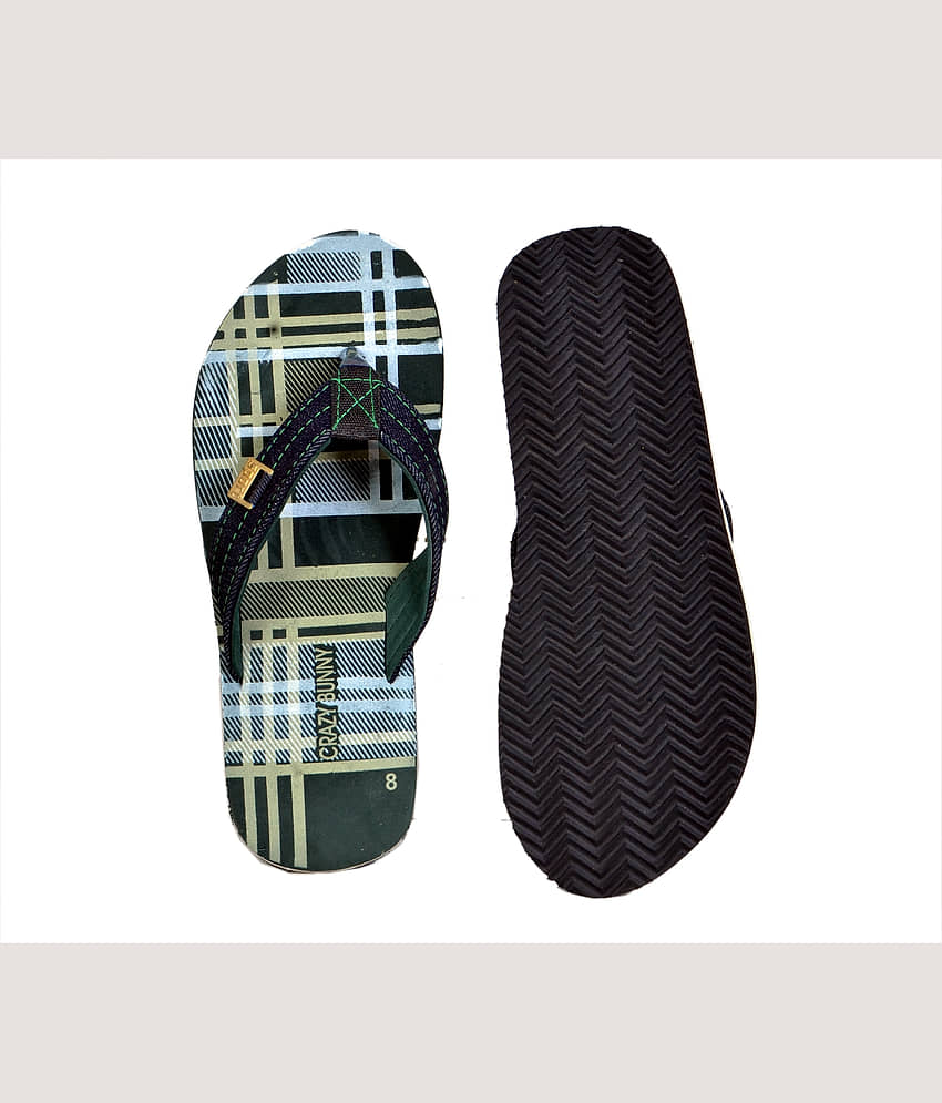 Crazy Bunny Multicolor Men's Combo Slipper view 2