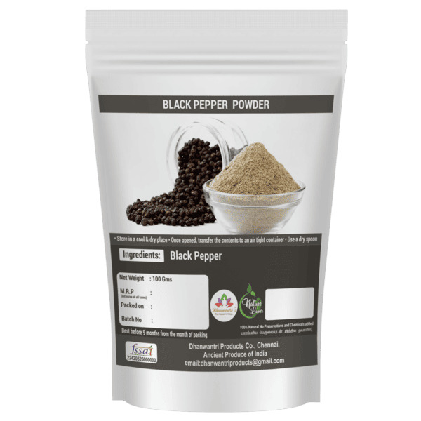 Black Pepper Powder 100 Gms view 2