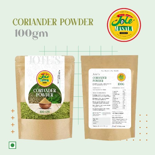 Jote Masala Coriander Powder 100 Gms view 2