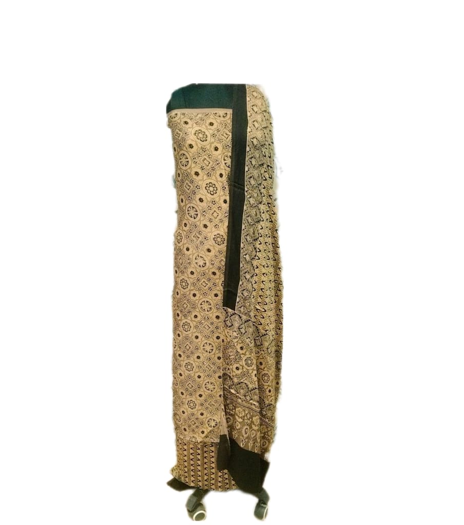 Gulmohur Cotton Ajrakh Suit