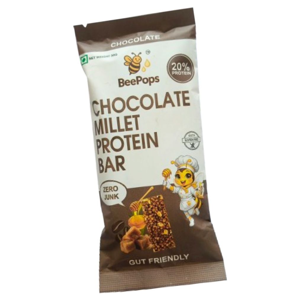 BeePops Protein Bars-Chocolate (30G)