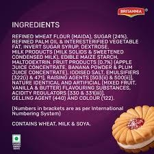 Britannia Jim Jam Cream Biscuit - Crunchy, Ready To Eat, 460 G (Buy 4 Get 1 Extra) view 2