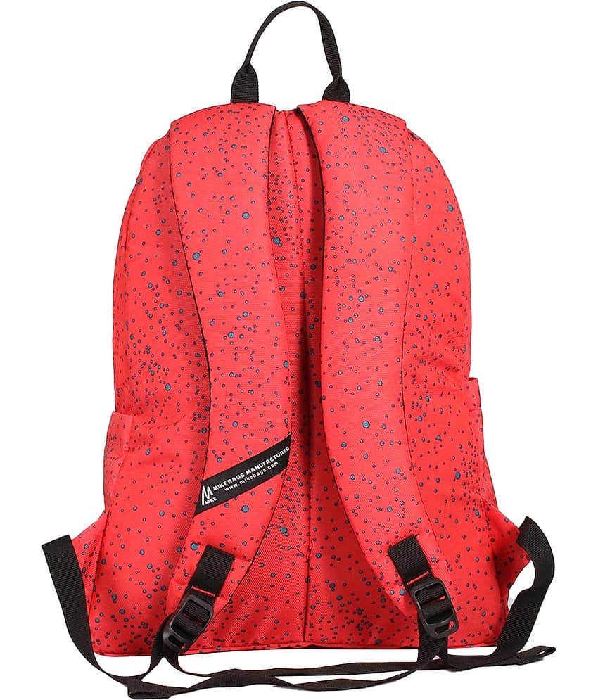 SmilyKiddos 15 Ltrs Pink Polyester College Bag view 2