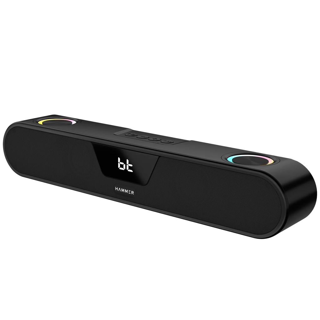 Hammer BeatBox 24W Output Bluetooth Soundbar With RGB Lights and Upto 8 Hours Playtime view 2