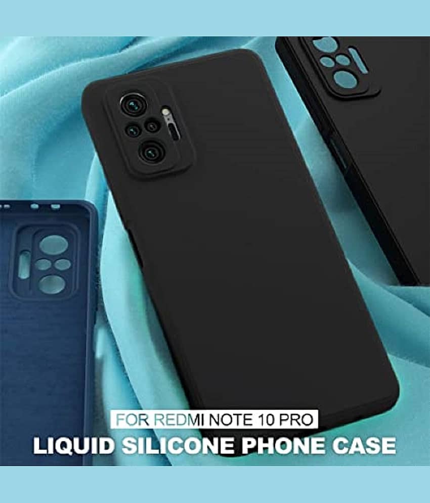 ZAMN - Plain Cases Compatible For Silicon Xiaomi Redmi Note 10 Pro Max ( Pack of 1 ) view 2