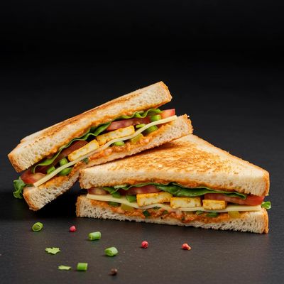 Veg Cheese Paneer Sandwich