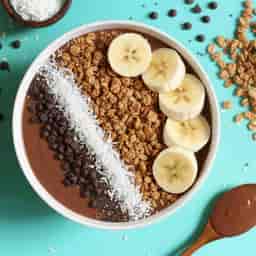 Chocolate Smoothie Bowl [490 Kcal]