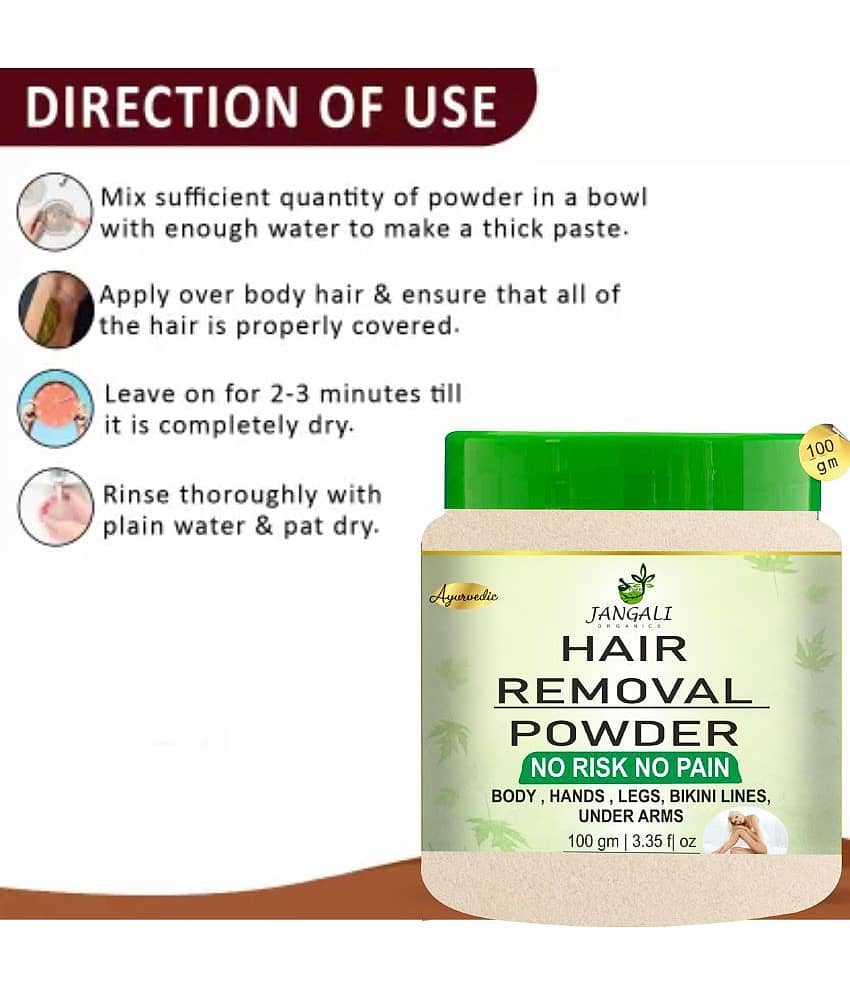 Pure Jangali Organics Wax Residue Remover Powder 200 g view 2