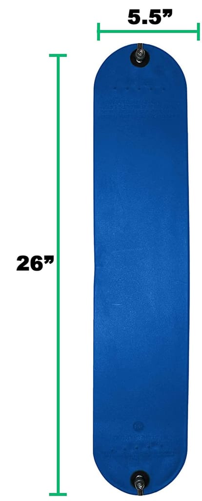 REZNOR Flexible Swing Seat Set for Kids/Adults Outdoor Park Garden Tree Backyard with 60 Plastic Coated Chain, Weight Support Upto 150kg view 2